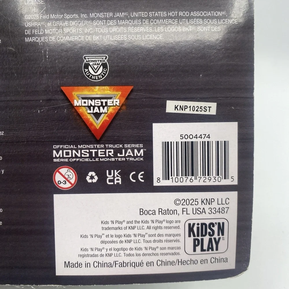 Monster Jam Grave Digger Mechanix Build & Rebuild 1:43 Scale Monster Truck‎